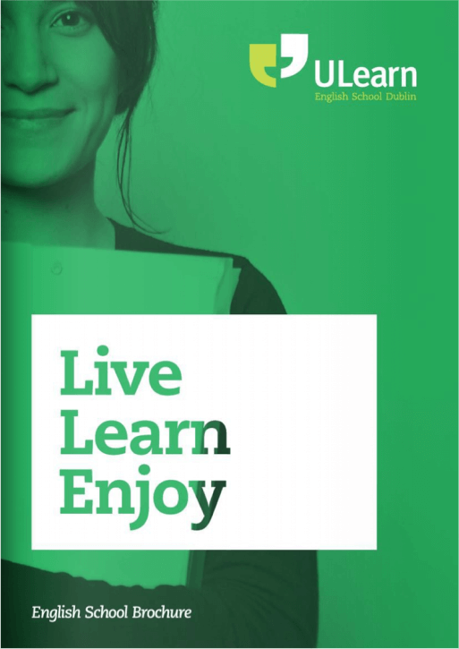 Voorbeeld van een digitale brochure voor een Engelse school