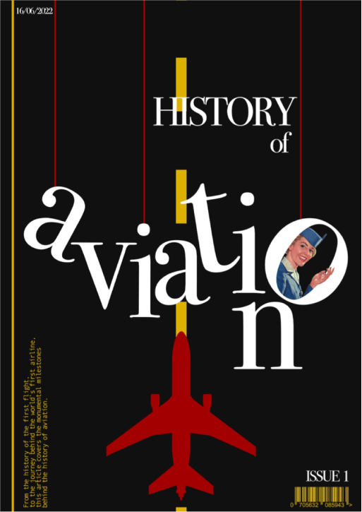 Voorbeeld van een tijdschrift Geschiedenis van de luchtvaart
